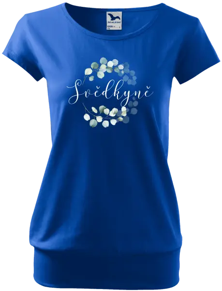 Dámské tričko Svědkyně - eukalyptus