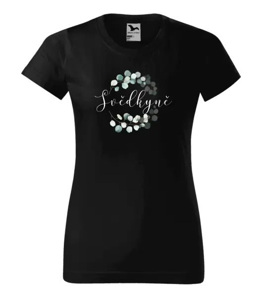 Dámské tričko Svědkyně - eukalyptus