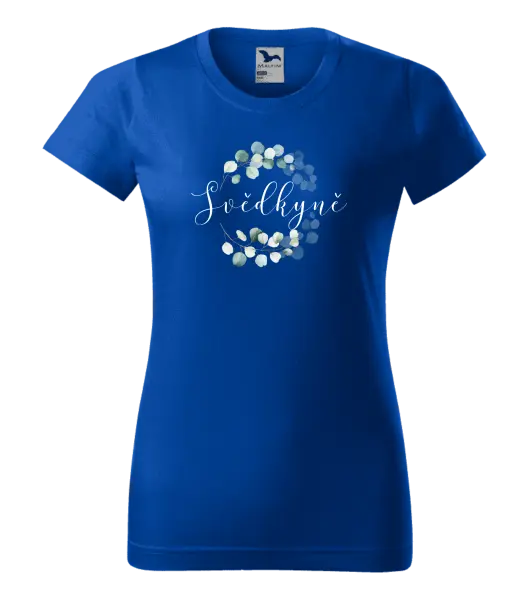 Dámské tričko Svědkyně - eukalyptus