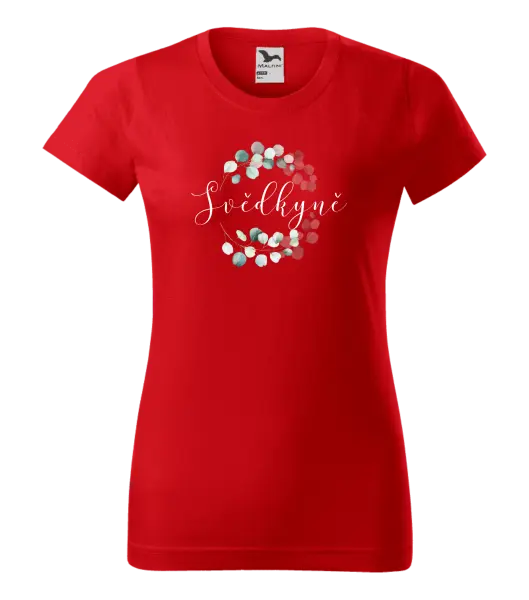 Dámské tričko Svědkyně - eukalyptus