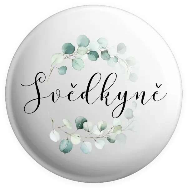 Placka Svědkyně - eukalyptus