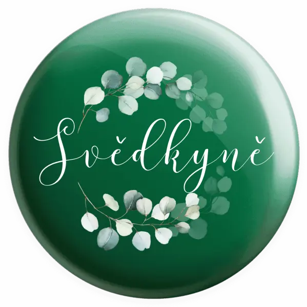 Placka Svědkyně - eukalyptus