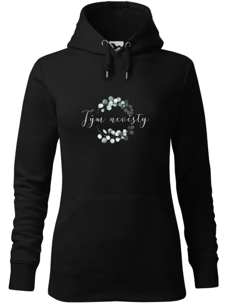 Dámská mikina Tým nevěsty - eukalyptus