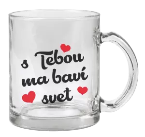 Hrnček S tebou ma baví svet