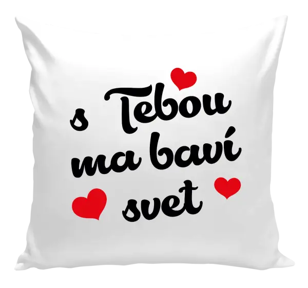 Vankúš S tebou ma baví svet