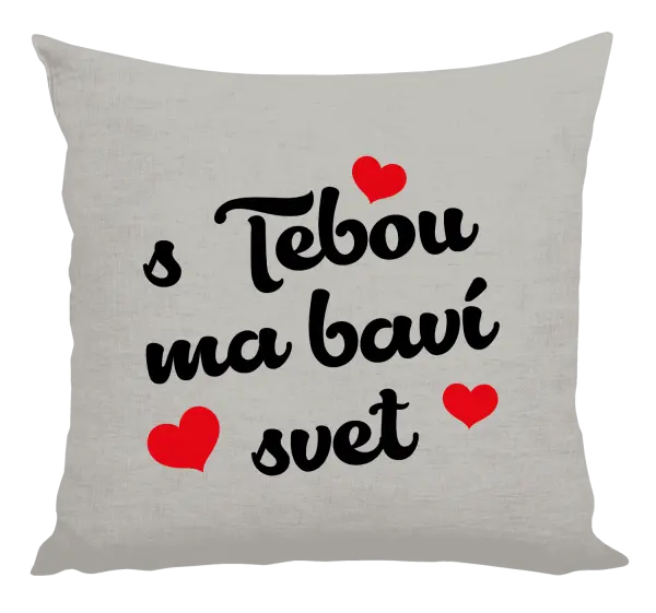 Vankúš S tebou ma baví svet
