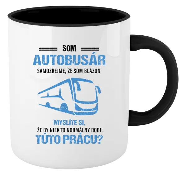 Hrnček  Samozrejme, že som blázon - autobusár