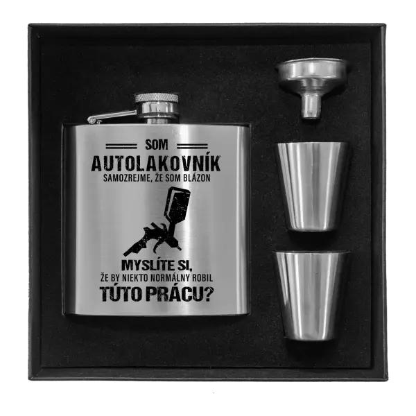 Ploskačka v krabičke Samozrejme, že som blázon - autolakovník