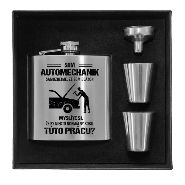 Ploskačka v krabičke Samozrejme, že som blázon - automechanik