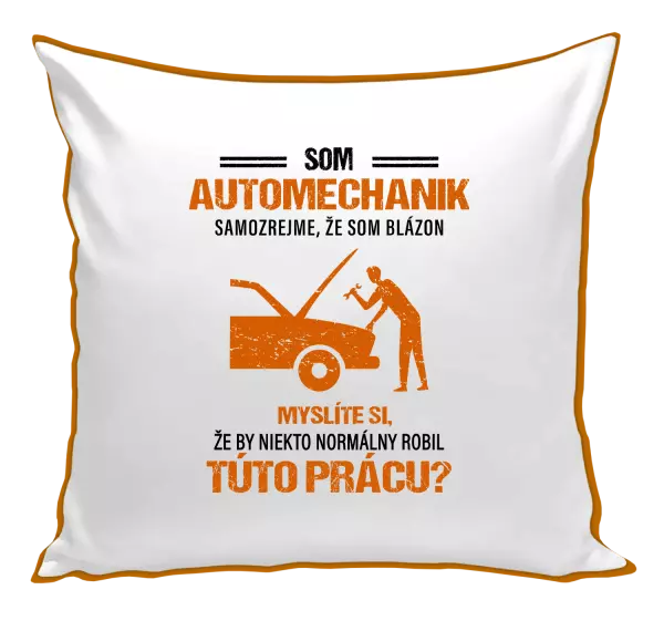 Vankúš Samozrejme, že som blázon - automechanik