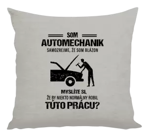 Vankúš Samozrejme, že som blázon - automechanik