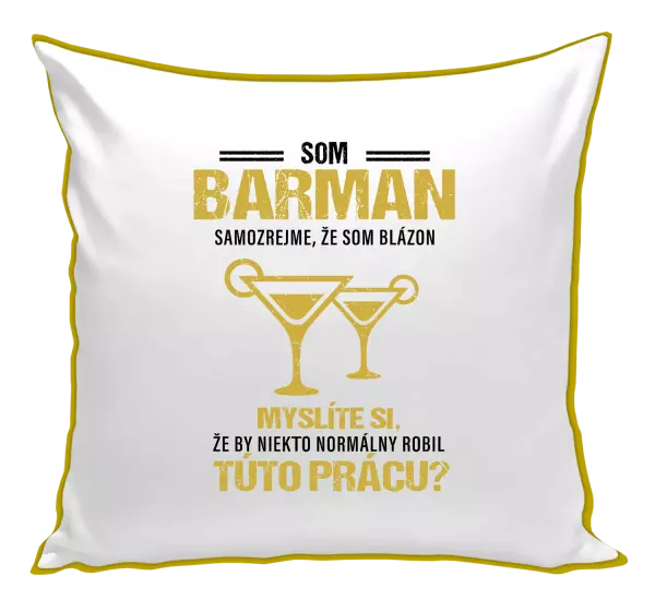 Vankúš Samozrejme, že som blázon - barman