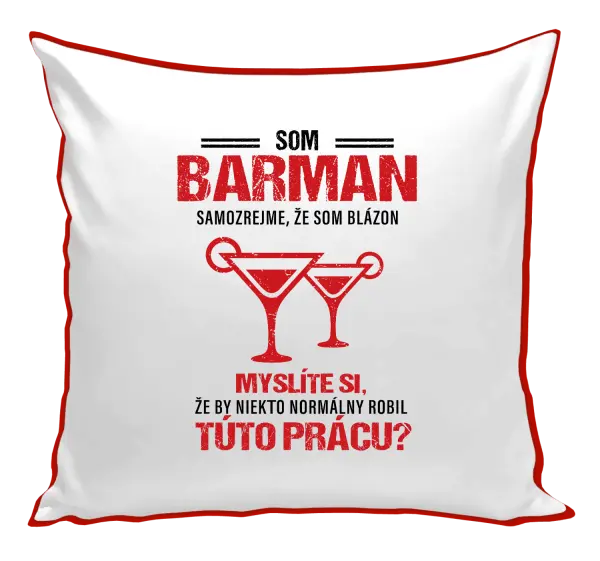 Vankúš Samozrejme, že som blázon - barman