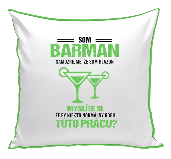 Vankúš Samozrejme, že som blázon - barman