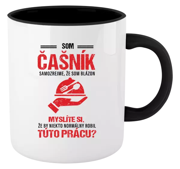 Hrnček  Samozrejme, že som blázon - čašník