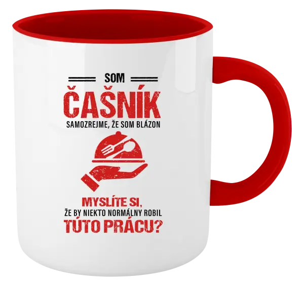 Hrnček  Samozrejme, že som blázon - čašník
