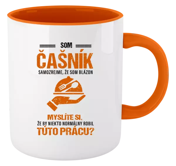 Hrnček  Samozrejme, že som blázon - čašník