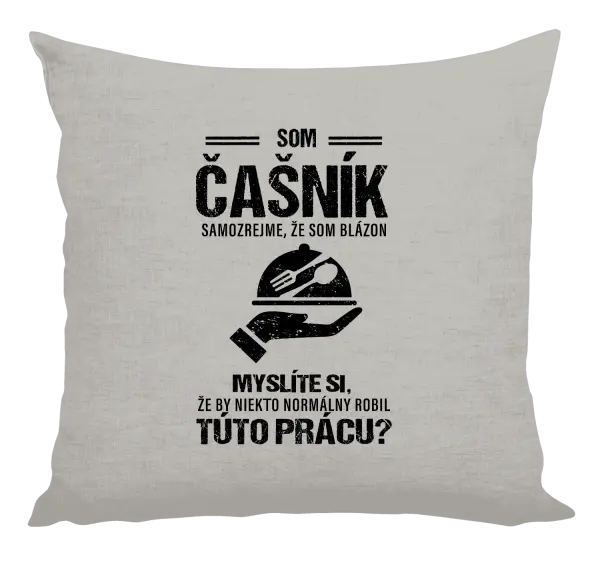 Vankúš Samozrejme, že som blázon - čašník