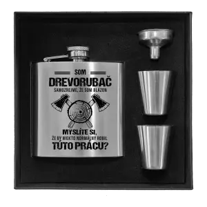 Ploskačka v krabičke Samozrejme, že som blázon - drevorubač