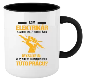 Hrnček  Samozrejme, že som blázon - elektrikár