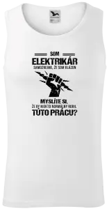 Pánske tielko Samozrejme, že som blázon - elektrikár
