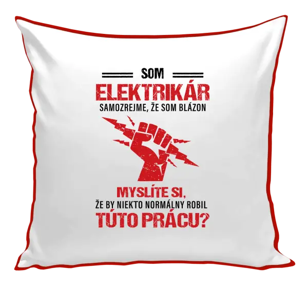 Vankúš Samozrejme, že som blázon - elektrikár