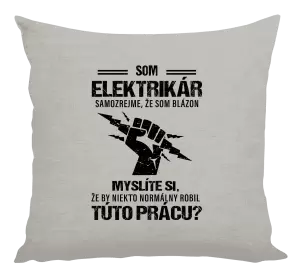 Vankúš Samozrejme, že som blázon - elektrikár