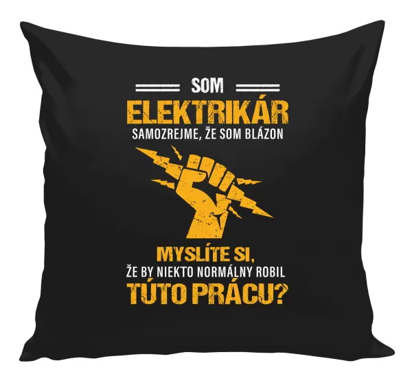 Vankúš Samozrejme, že som blázon - elektrikár