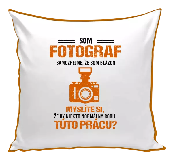 Vankúš Samozrejme, že som blázon - fotograf