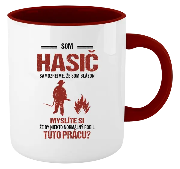 Hrnček  Samozrejme, že som blázon - hasič