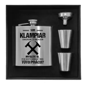 Ploskačka v krabičke Samozrejme, že som blázon - klampiar