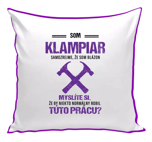 Vankúš Samozrejme, že som blázon - klampiar