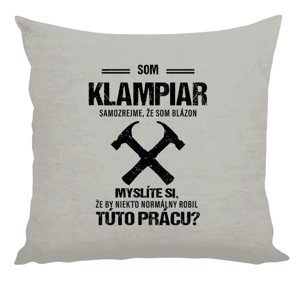 Vankúš Samozrejme, že som blázon - klampiar