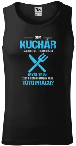 Pánske tielko Samozrejme, že som blázon - kuchár