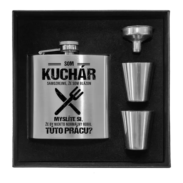 Ploskačka v krabičke Samozrejme, že som blázon - kuchár