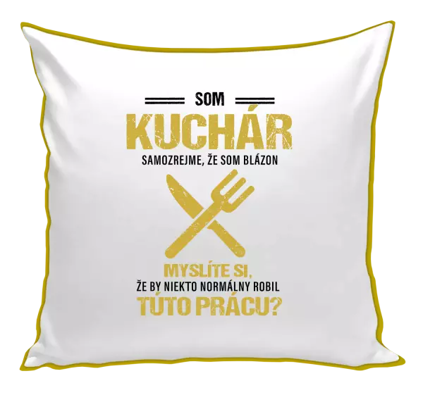 Vankúš Samozrejme, že som blázon - kuchár