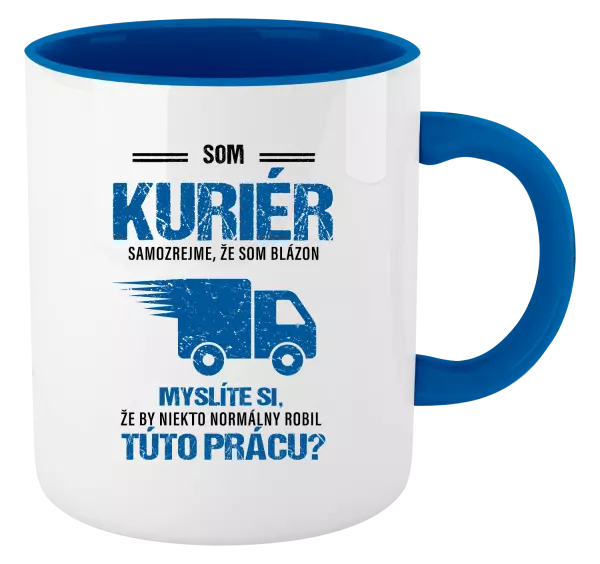 Hrnček  Samozrejme, že som blázon - kuriér