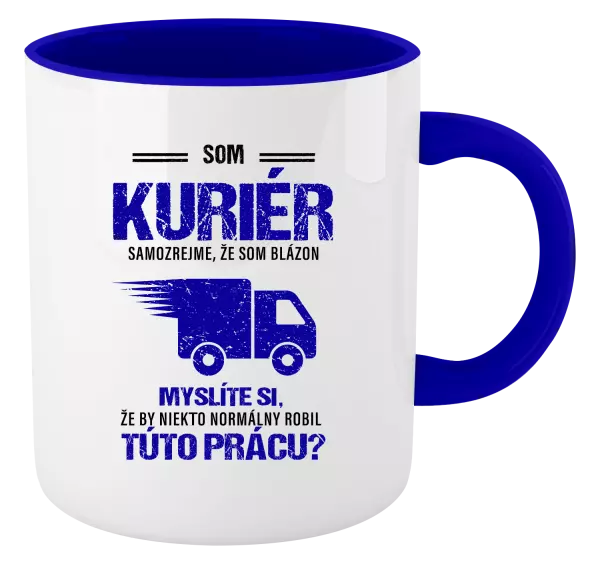Hrnček  Samozrejme, že som blázon - kuriér