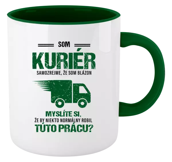 Hrnček  Samozrejme, že som blázon - kuriér