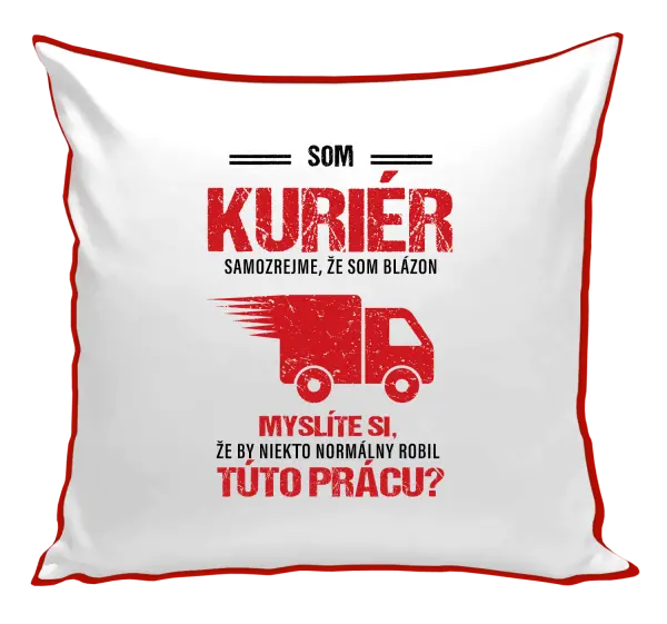 Vankúš Samozrejme, že som blázon - kuriér