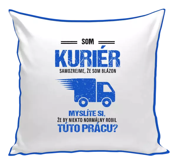 Vankúš Samozrejme, že som blázon - kuriér