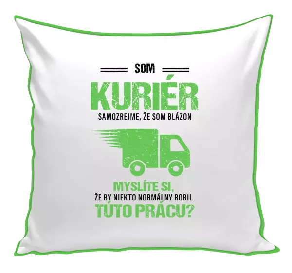 Vankúš Samozrejme, že som blázon - kuriér