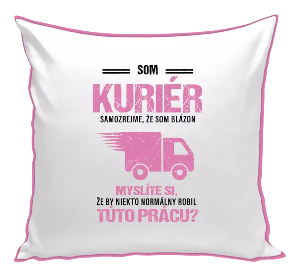 Vankúš Samozrejme, že som blázon - kuriér