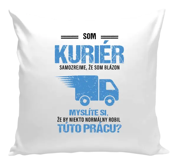 Vankúš Samozrejme, že som blázon - kuriér