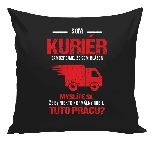 Vankúš Samozrejme, že som blázon - kuriér