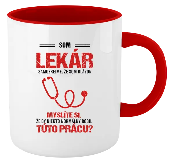 Hrnček  Samozrejme, že som blázon - lekár