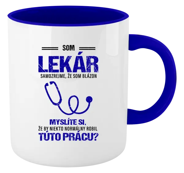 Hrnček  Samozrejme, že som blázon - lekár