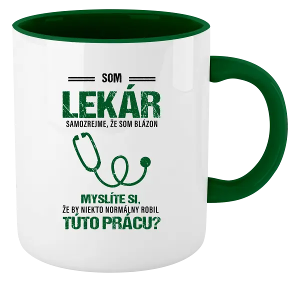 Hrnček  Samozrejme, že som blázon - lekár