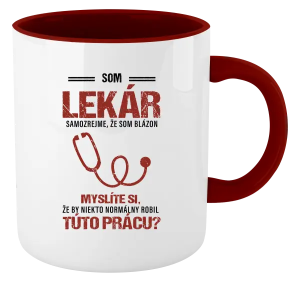Hrnček  Samozrejme, že som blázon - lekár