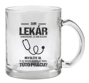 Hrnček Samozrejme, že som blázon - lekár